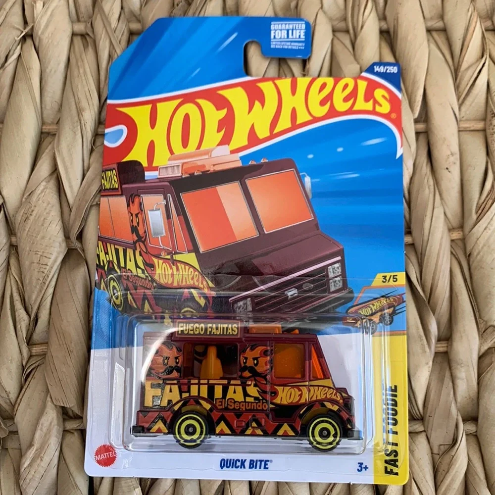 Quick Bite Hot Wheels Fuego Fajita Mexican Fast Food Lunch Truck Van Hotwheels